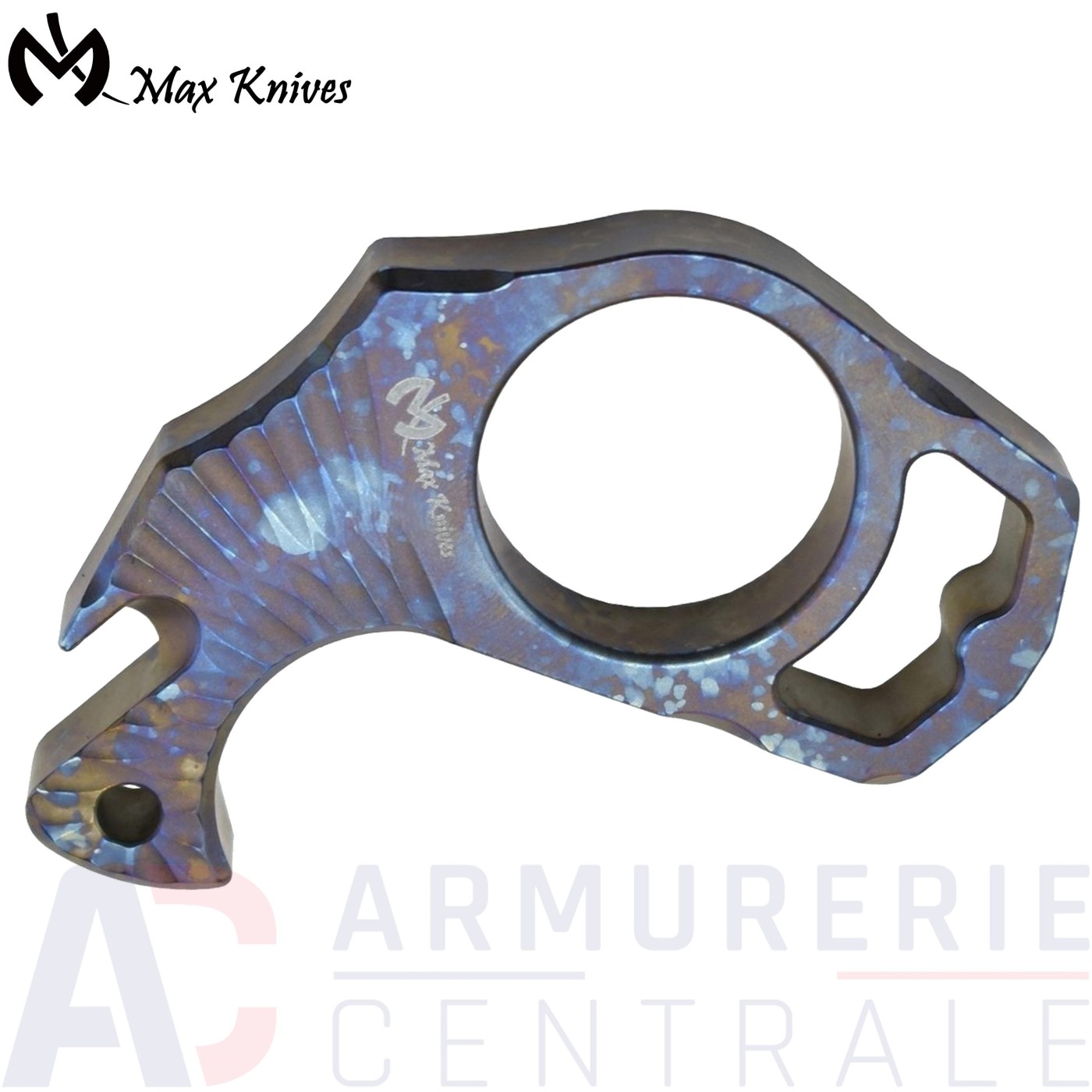 Poing am&eacute;ricain Full Titane MAX KNIVES TIKNU3+C 