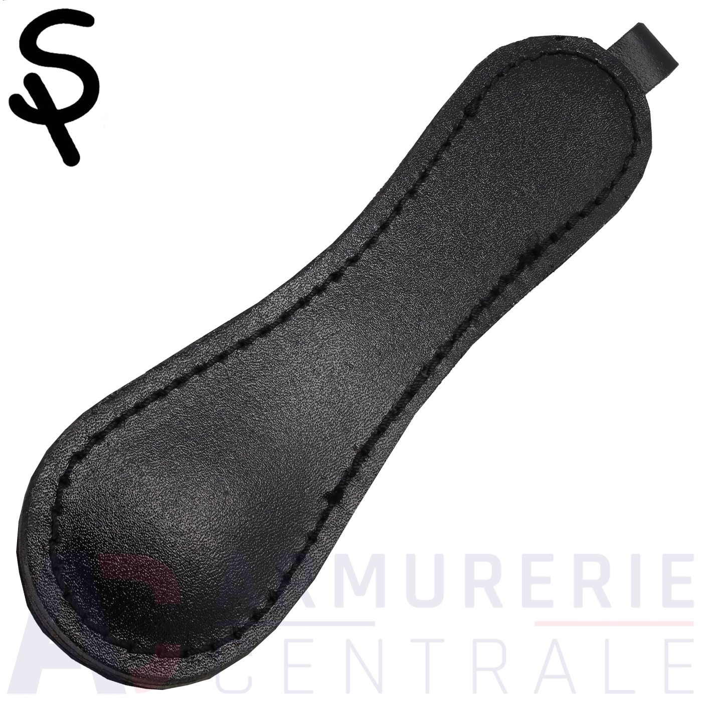 Matraque rigide PISS en cuir et acier 21.5 cm Matraque rigide PISS en cuir et acier 21.5 cm