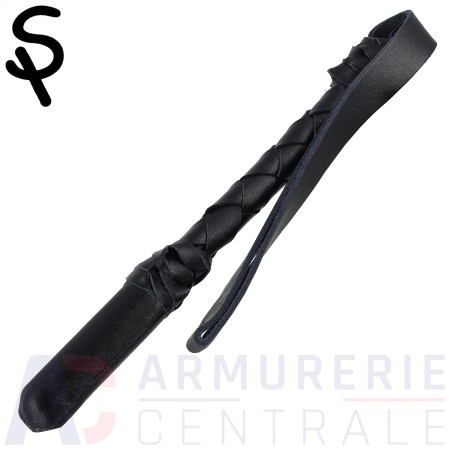 Matraque souple PIBS cuir et acier 23 cm