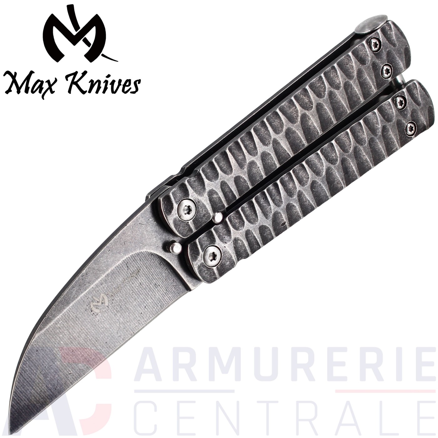 Couteau Papillon MaxKnives P42 acier inox Couteau Papillon MaxKnives P42 acier inox