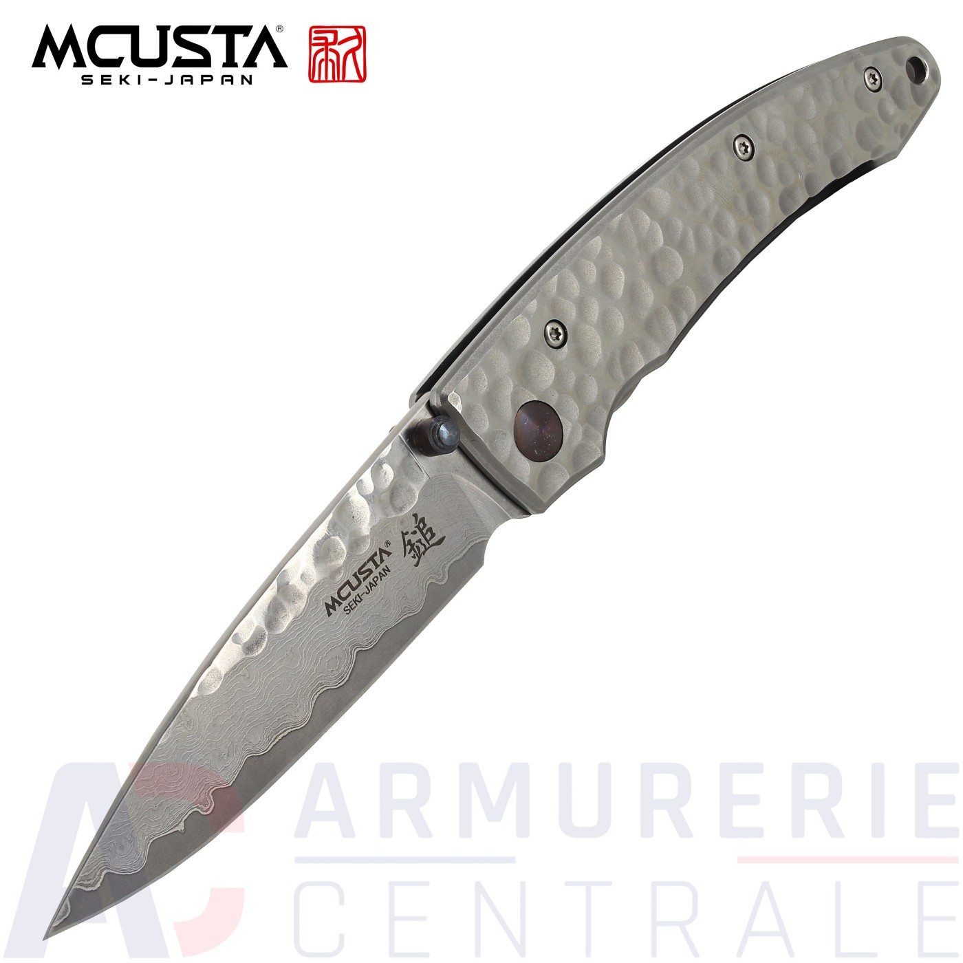 Couteau Mcusta MC-114D Tsuchime lame 83mm Couteau Mcusta MC-114D Tsuchime lame 83mm