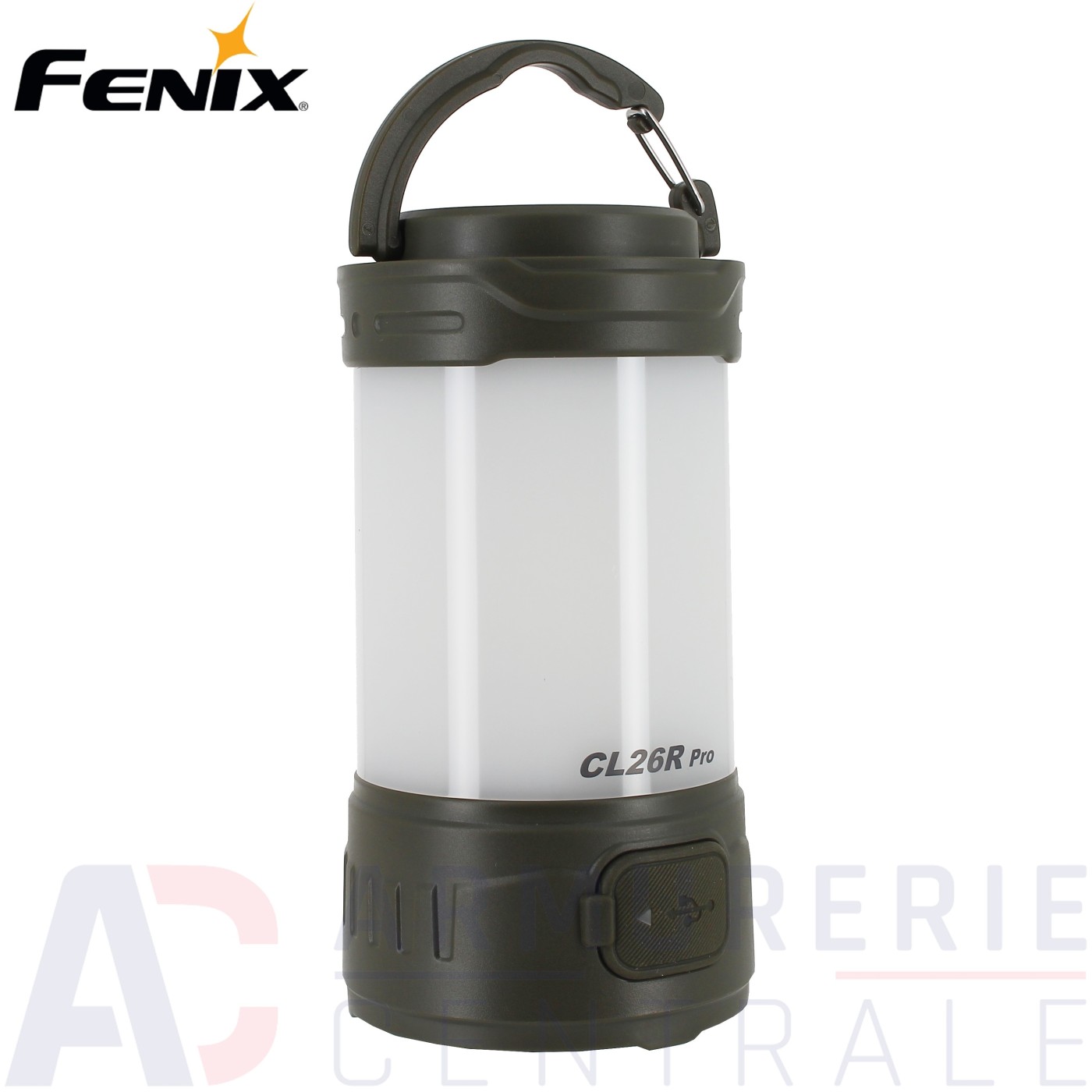 Lampe Fenix CL26R Pro vert (650 lumens) Lampe Fenix CL26R Pro vert (650 lumens)