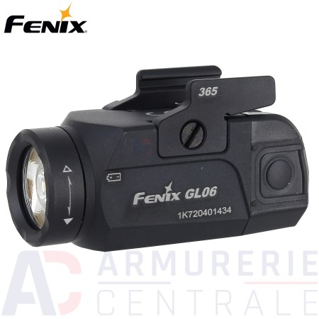 Lampe tactique picatinny Fenix GL06-365 (600 lumens)