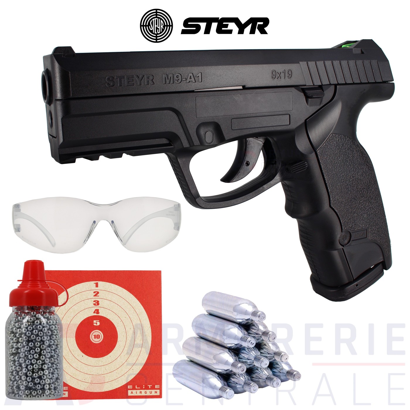 Pistolet CO2 Steyr Mannlicher M9-A1 - 4.5mm Pistolet CO2 Steyr Mannlicher M9-A1 - 4.5mm