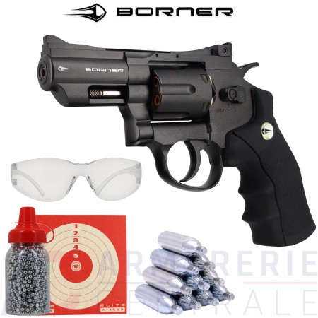 Revolver CO2 Borner Super Sport 708 4.5mm BB's...
