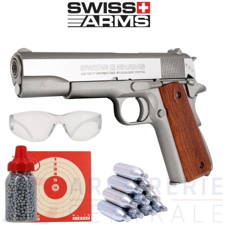 Swiss-Arms SA1911 Seventies 4.5mm Co2 (1.6 joules)