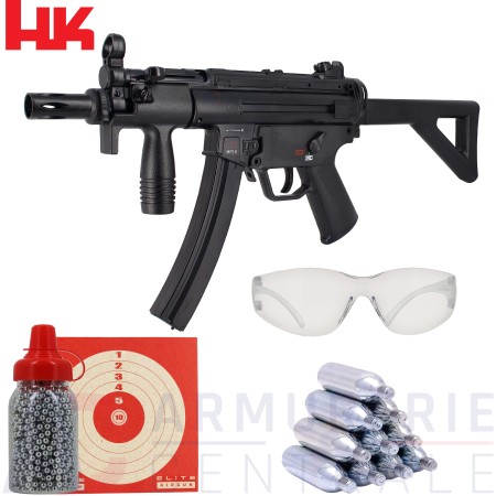 Pack HK Umarex MP5K-PDW CO2 - 4.5mm