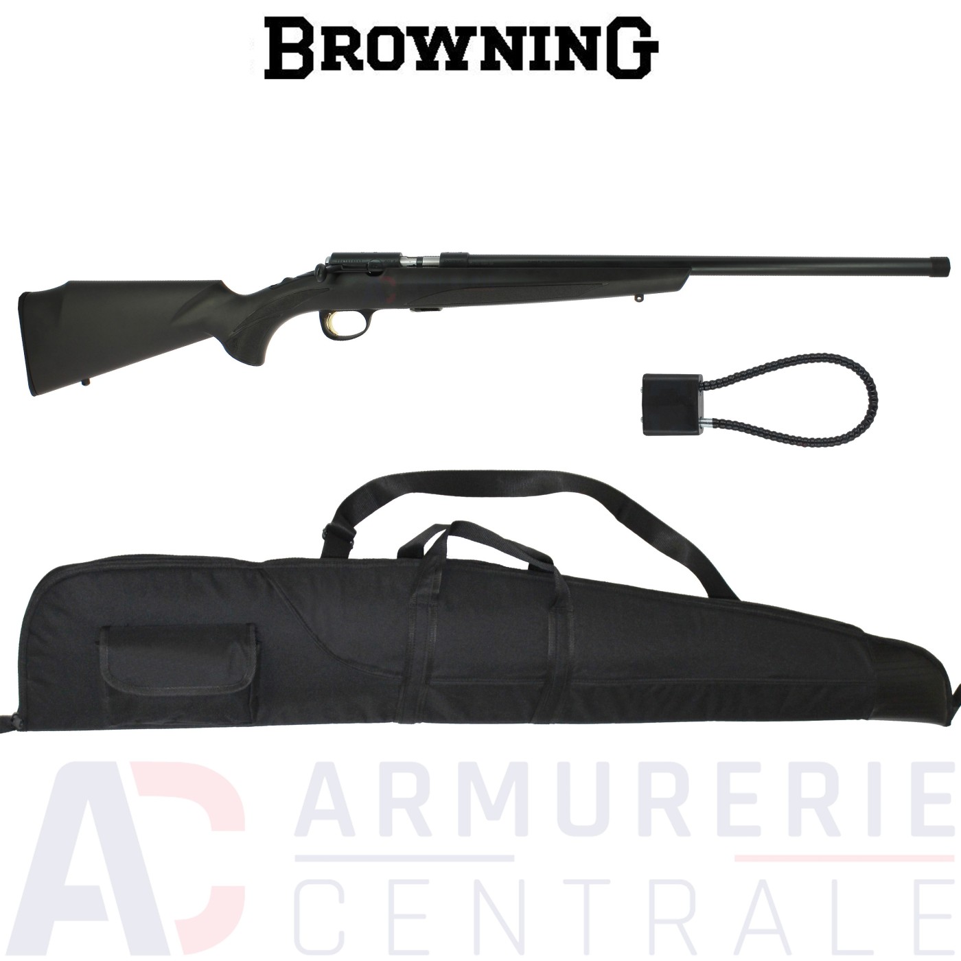 Carabine à verrou Browning T-BOLT Varmint Target - 22LR Carabine à verrou Browning T-BOLT Varmint Target - 22LR