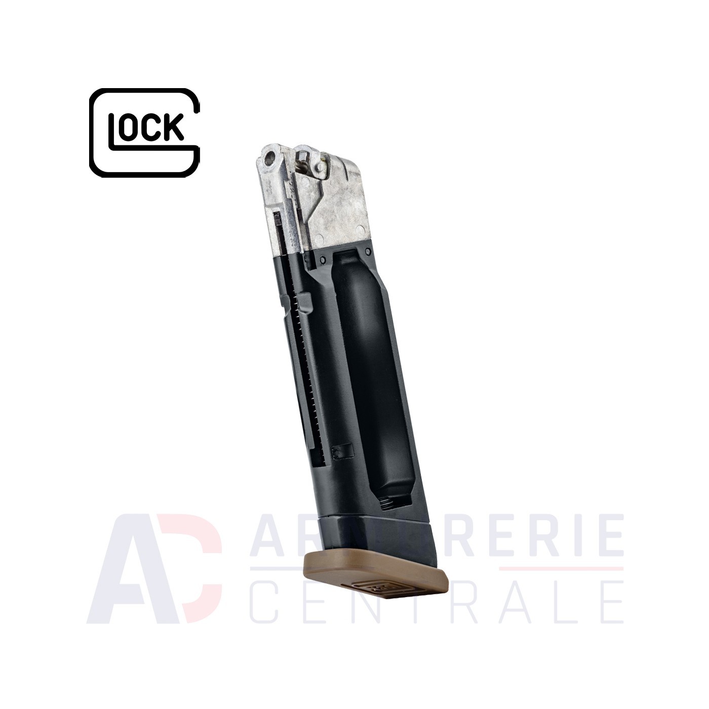 Chargeur 18 coups Umarex Glock 19X Coyote 4.5 mm Bbs Chargeur 18 coups Umarex Glock 19X Coyote 4.5 mm Bbs