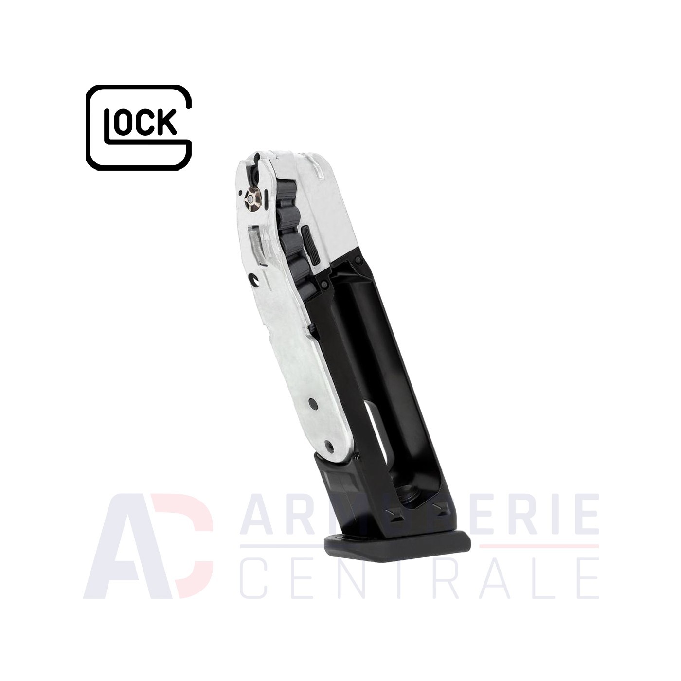 Chargeur 21 coups Umarex Glock 17 Gen5 CO2 plombs 4.5 mm Chargeur 21 coups Umarex Glock 17 Gen5 CO2 plombs 4.5 mm