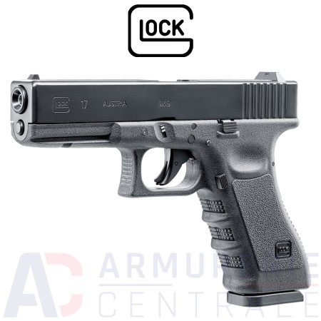 Pistolet Umarex Glock 17 BLK CO2 Blowback 4,5 mm (3...