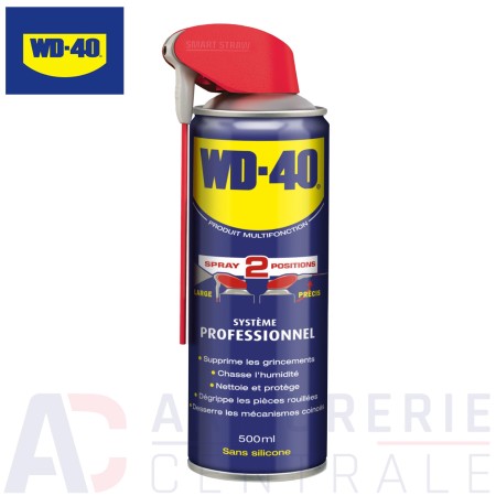 Produit multifonction spray 2 positions WD-40 - 500ml