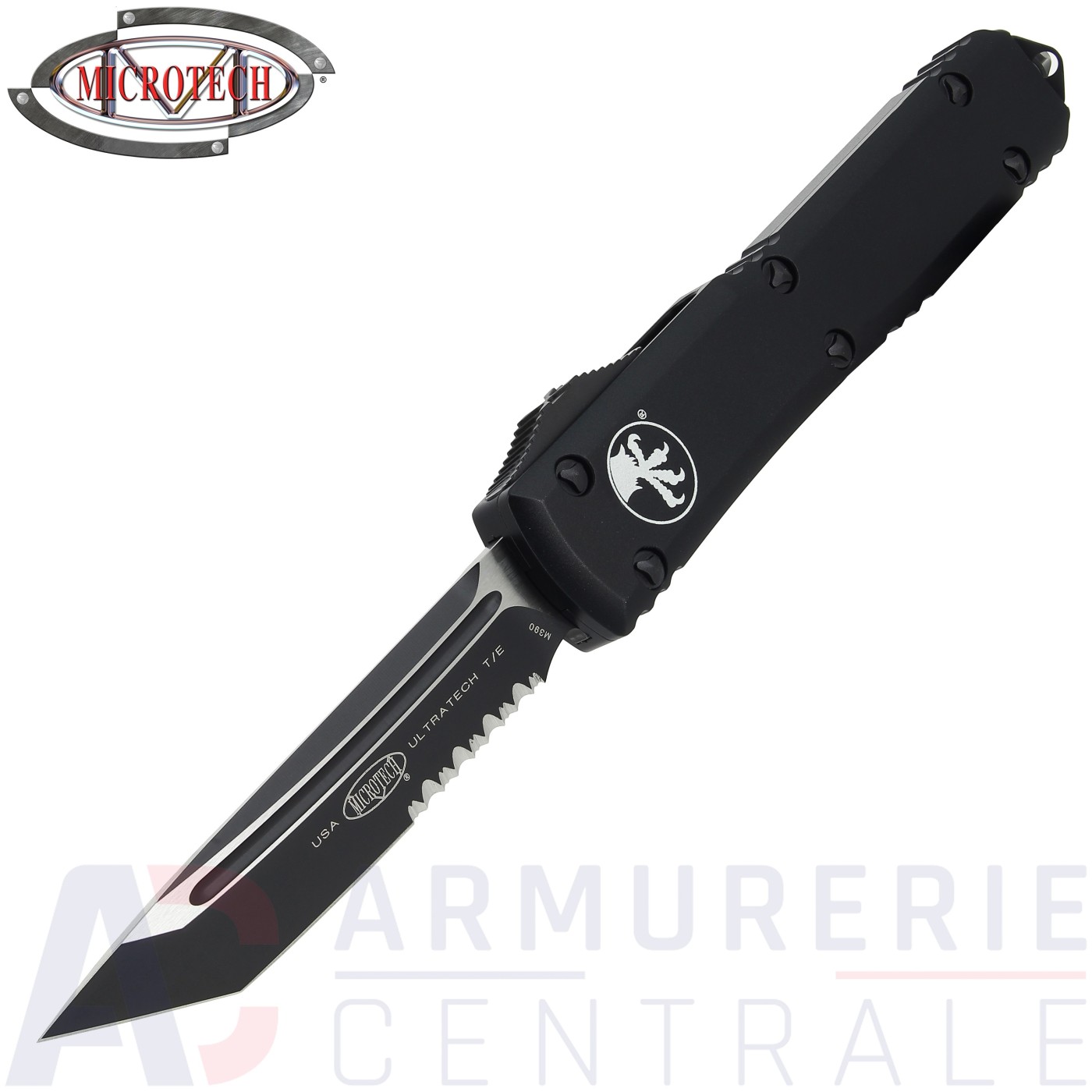 Couteau Microtech OTF 123-2T Ultratech black Couteau Microtech OTF 123-2T Ultratech black