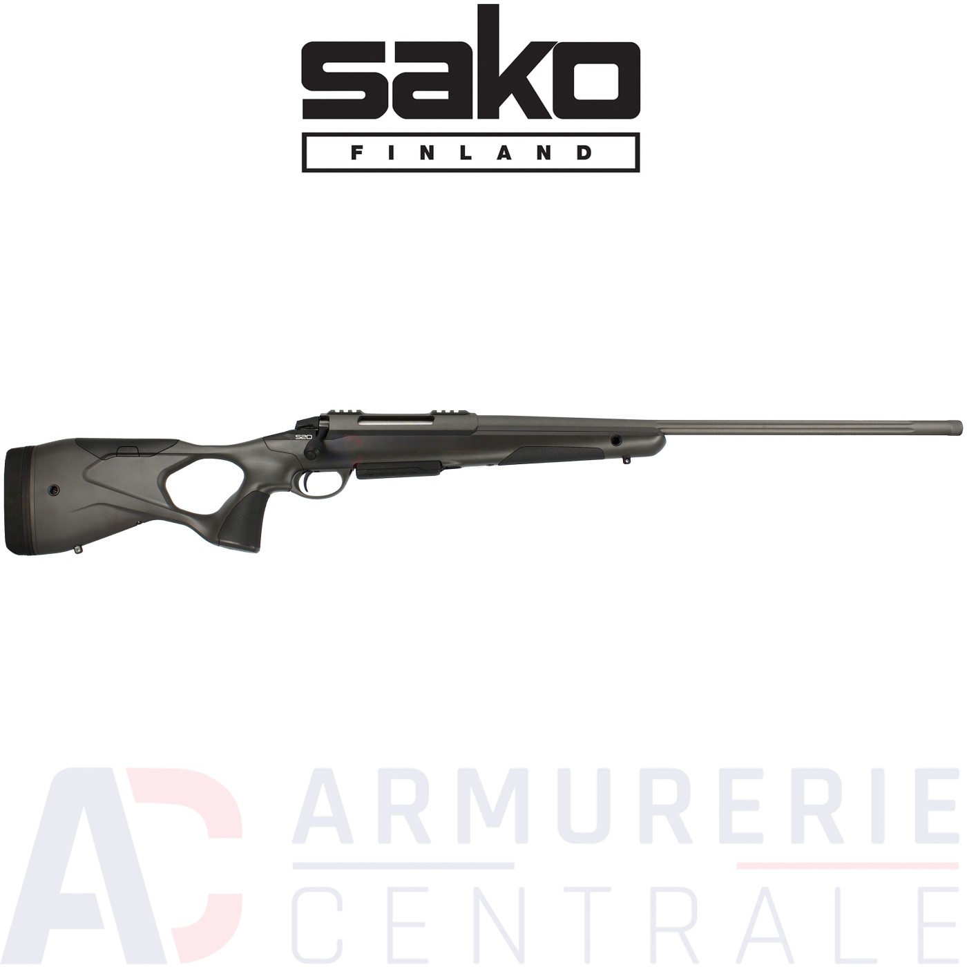 Sako S20 Hunter Cerakote canon 61cm filet&eacute; 7RM