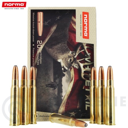 20 Cartouches Norma Whitetail 196gr - 8x57 JRS