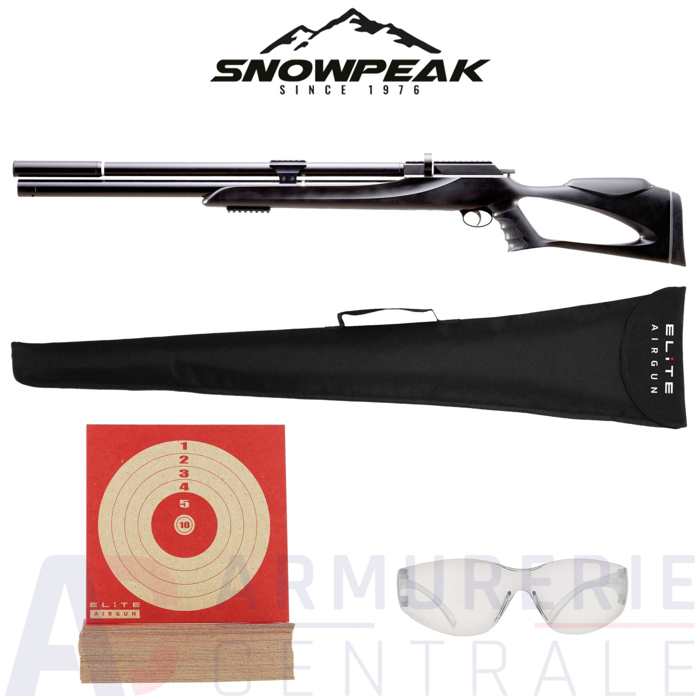 Snowpeak M25 PCP synthétique 9 mm (175 joules) Snowpeak M25 PCP synthétique 9 mm (175 joules)