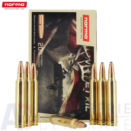 20 Cartouches Norma Whitetail 300 Win Mag 150gr