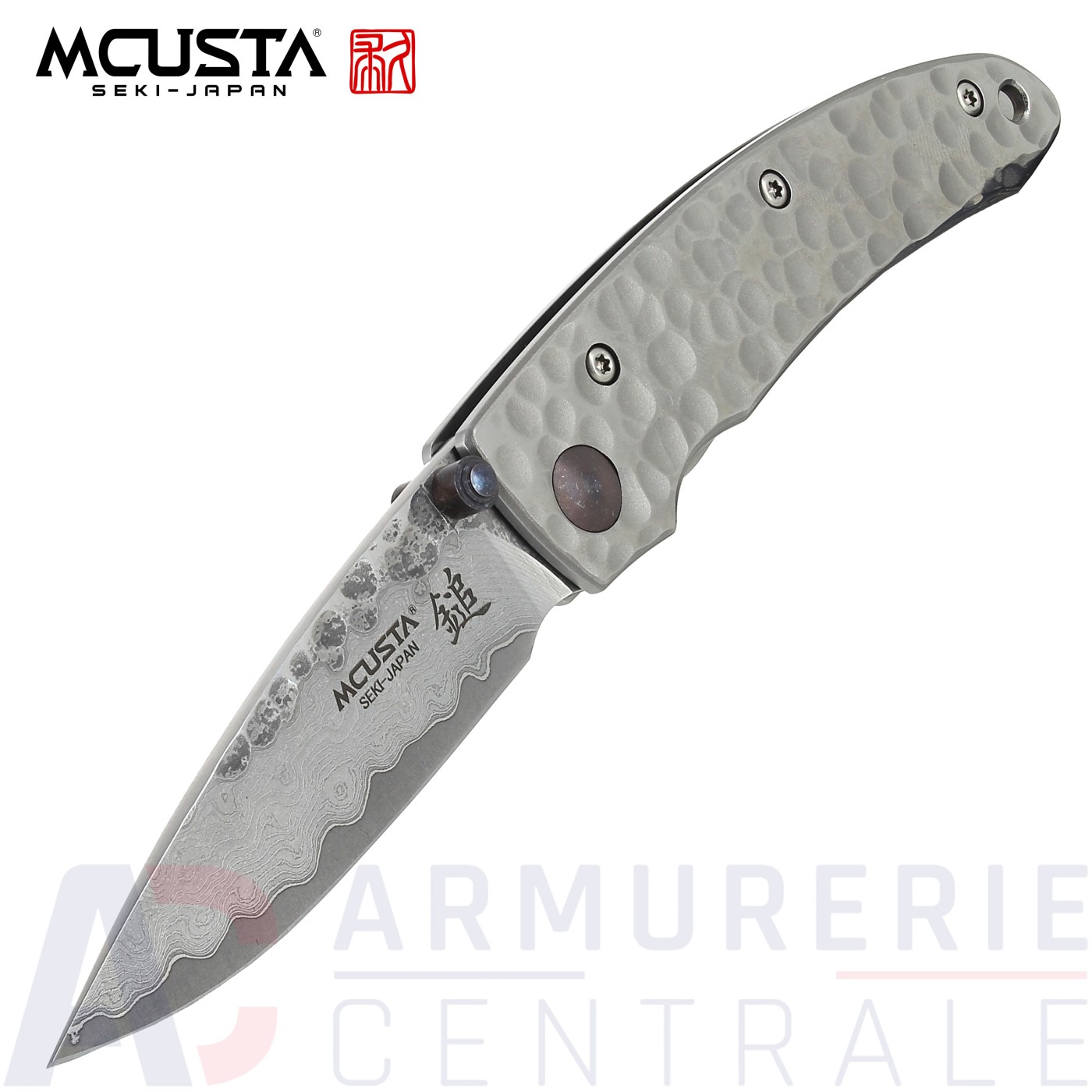 Couteau pliant Mcusta MC-113D Forge Tsuchi Couteau pliant Mcusta MC-113D Forge Tsuchi