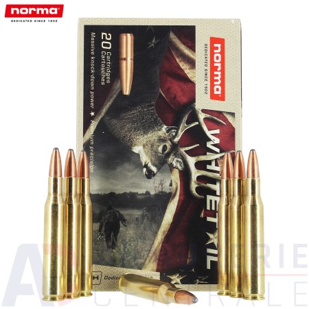 Boite de 20 cartouches Norma Whitetail 270Win 130 gr