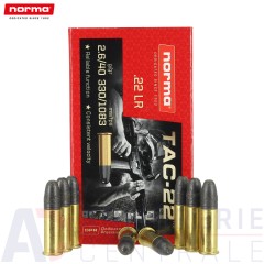 50 Cartouches Norma Tac-22 Grande Vitesse - 22LR (40gr)