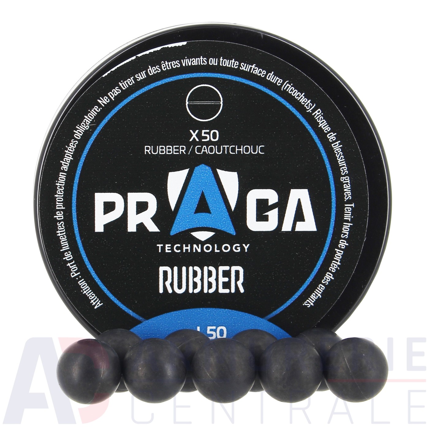 50 balles Praga Caoutchouc - .50 50 balles Praga Caoutchouc - .50