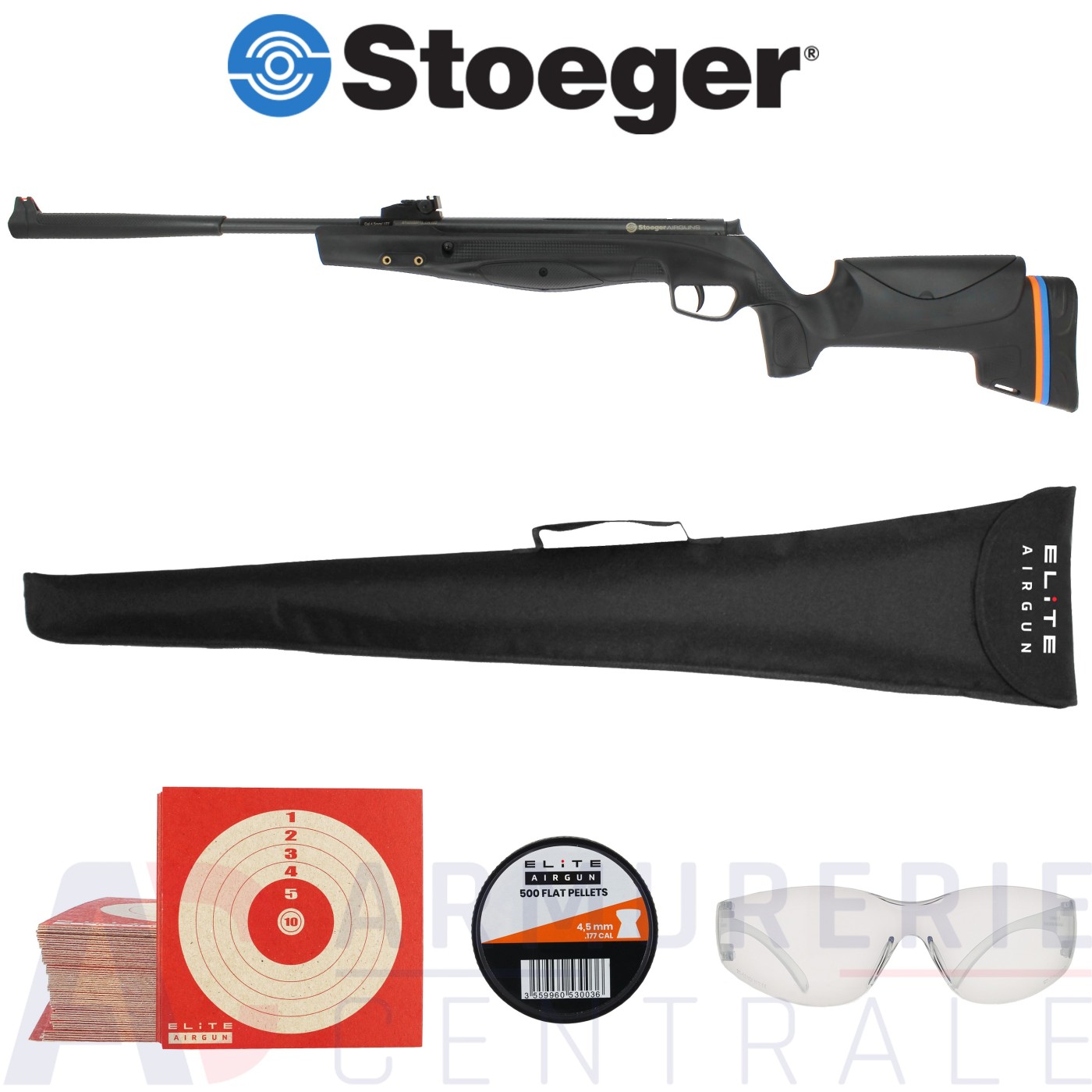 Carabine à plomb Stoeger RX5TAC 4.5mm (10 joules) Carabine à plomb Stoeger RX5TAC 4.5mm (10 joules)