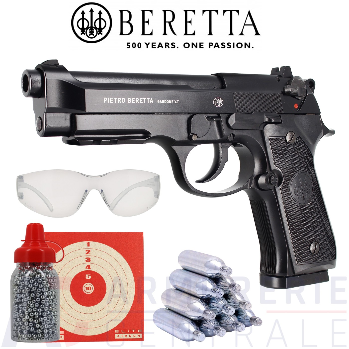 Umarex Beretta Mod 92 A1 Full Auto 4.5 mm BB's (1.6 joule) Umarex Beretta Mod 92 A1 Full Auto 4.5 mm BB's (1.6 joule)