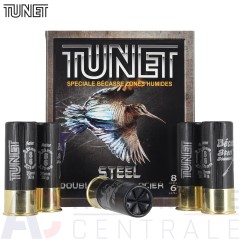 10 cartouches Tunet Steel spécial bécasse - 12/70 N°6-8