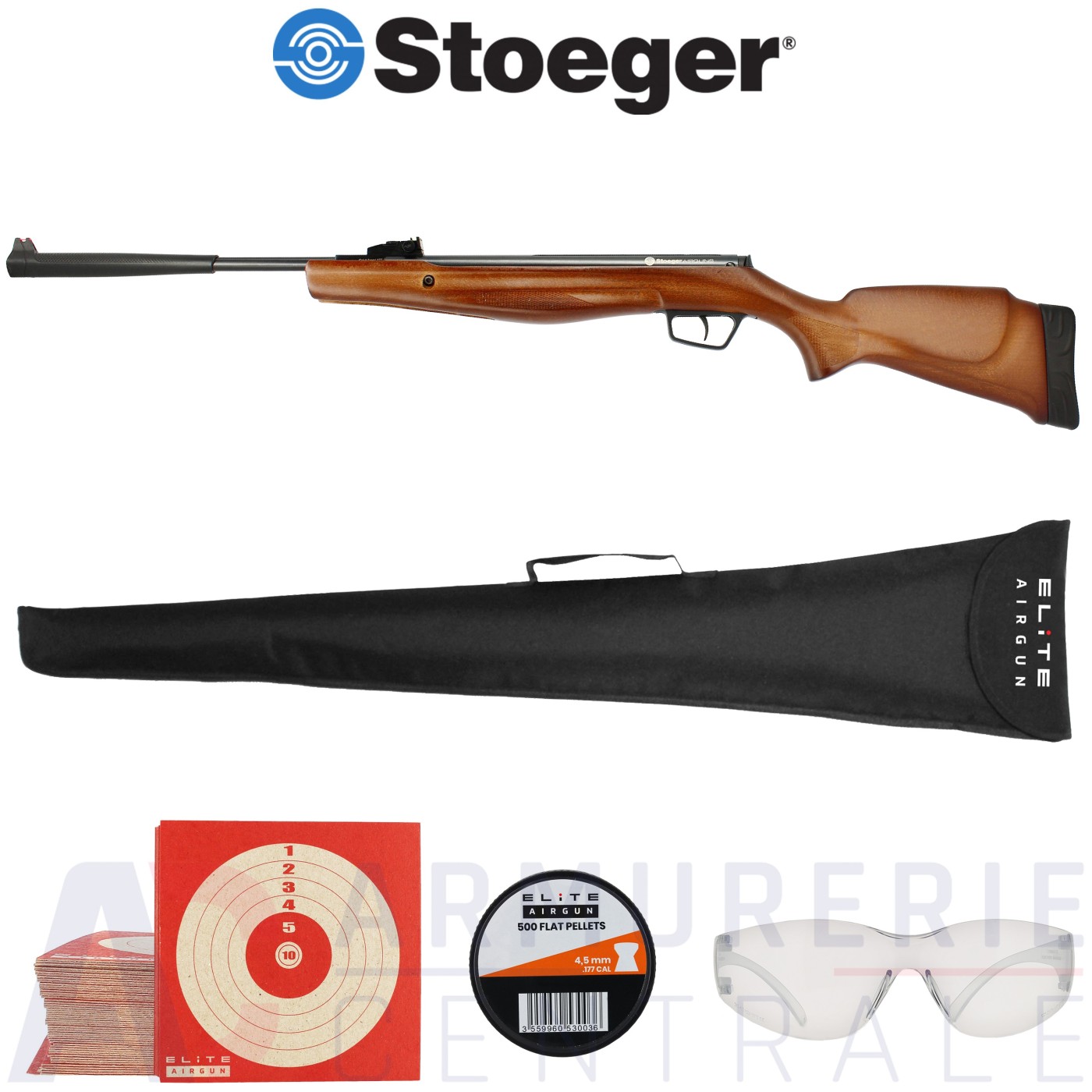 Carabine Stoeger RX20 Bois 4.5mm (19.9 Joules)