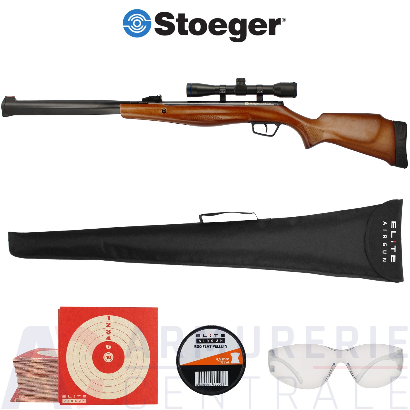 Stoeger RX20 S3 bois Suppressor 4.5mm (19.9 joules) Stoeger RX20 S3 bois Suppressor 4.5mm (19.9 joules)
