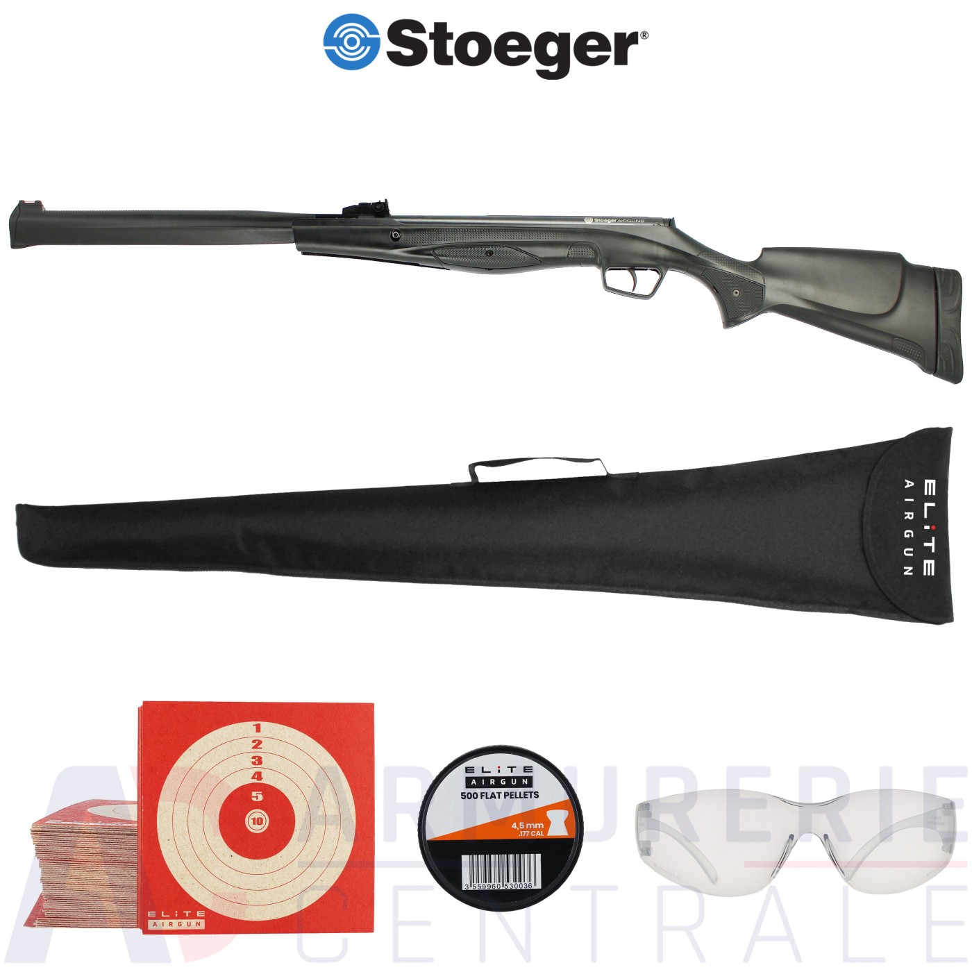 Carabine Stoeger RX20 S3 Suppressor 4.5mm (19.9 Joules) Carabine Stoeger RX20 S3 Suppressor 4.5mm (19.9 Joules)