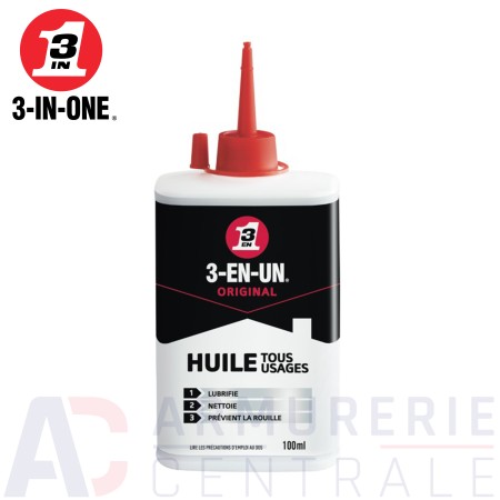 Huile tous usages 3-en-1 (100ml)