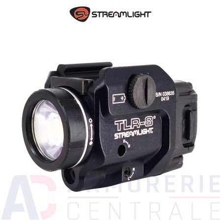 Lampe tactique Streamlight TLR-8 avec laser rouge