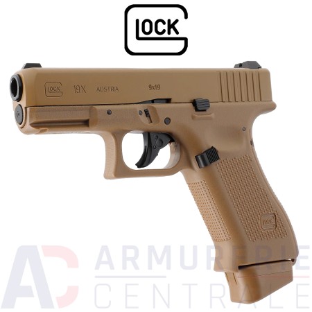 Umarex Glock 19X coyote CO2 Blowback 6mm (1.6 joules)