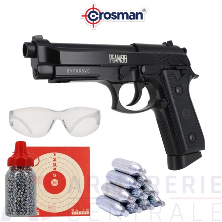 Pistolet Crosman FULL AUTO PFAM9B CO2 Blowback (3.2...