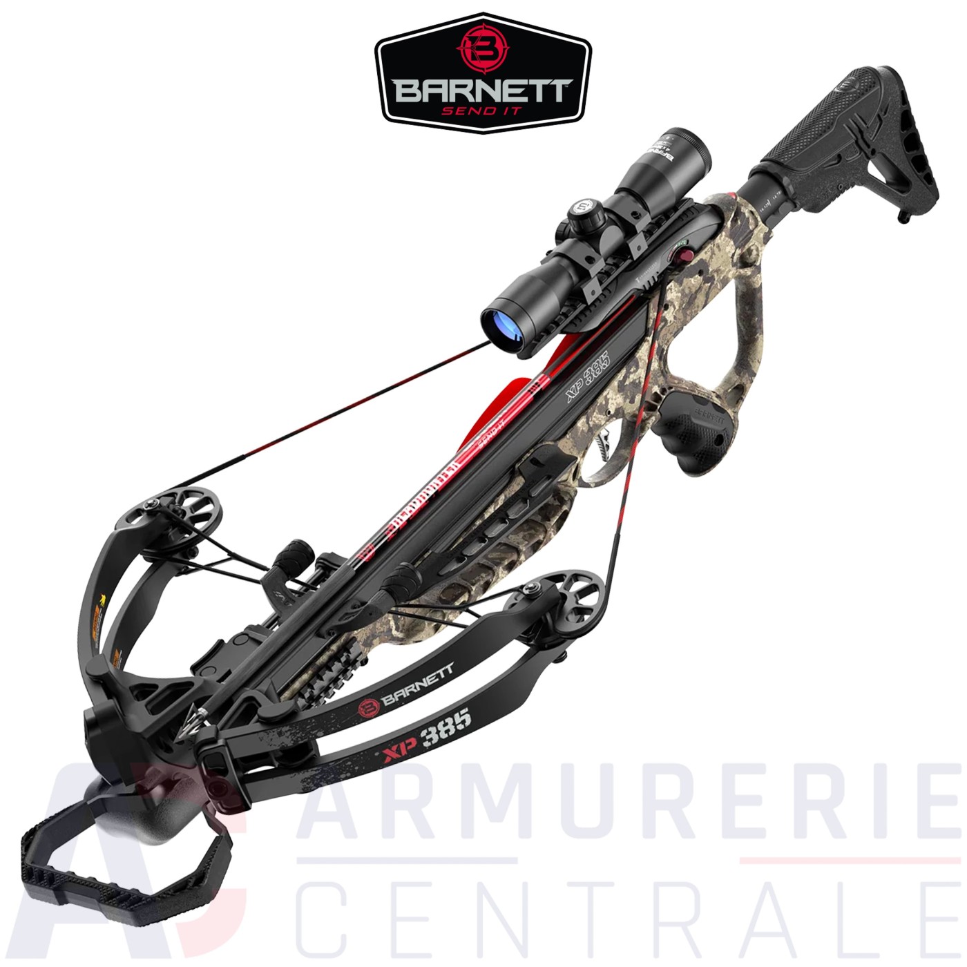 Arbalète à poulie Barnett Explorer XP 385 (185 lbs) Arbalète à poulie Barnett Explorer XP 385 (185 lbs)