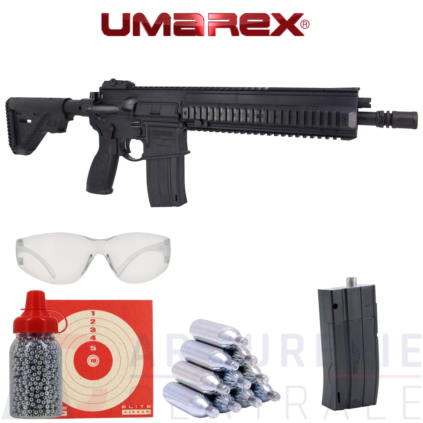 Umarex HK416 A5 Burst CO2 4.5mm (3.5 joules) Umarex HK416 A5 Burst CO2 4.5mm (3.5 joules)