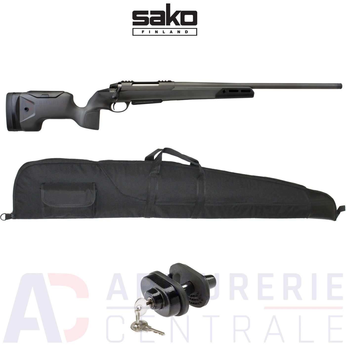 Sako S20 Precision Cerakote 24" - 30-06 Sprg