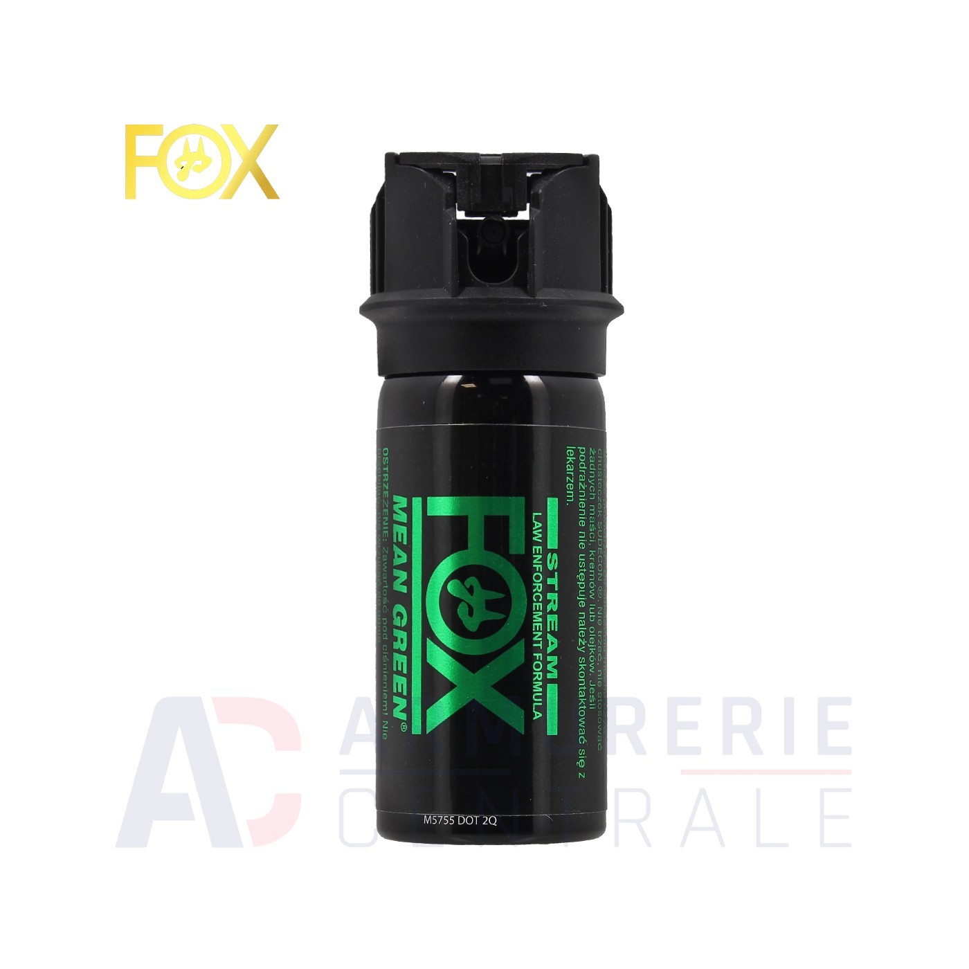 Aérosol de défense Fox Labs Mean Green Stream - 45 ml Aérosol de défense Fox Labs Mean Green Stream - 45 ml
