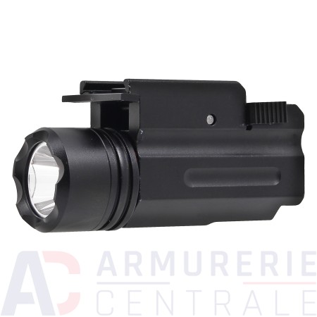 Lampe Flashlight Delta Tactics rail Picatinny (220...