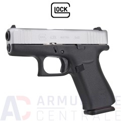 Pistolet Glock 43X FS Silver Slide - 9x19