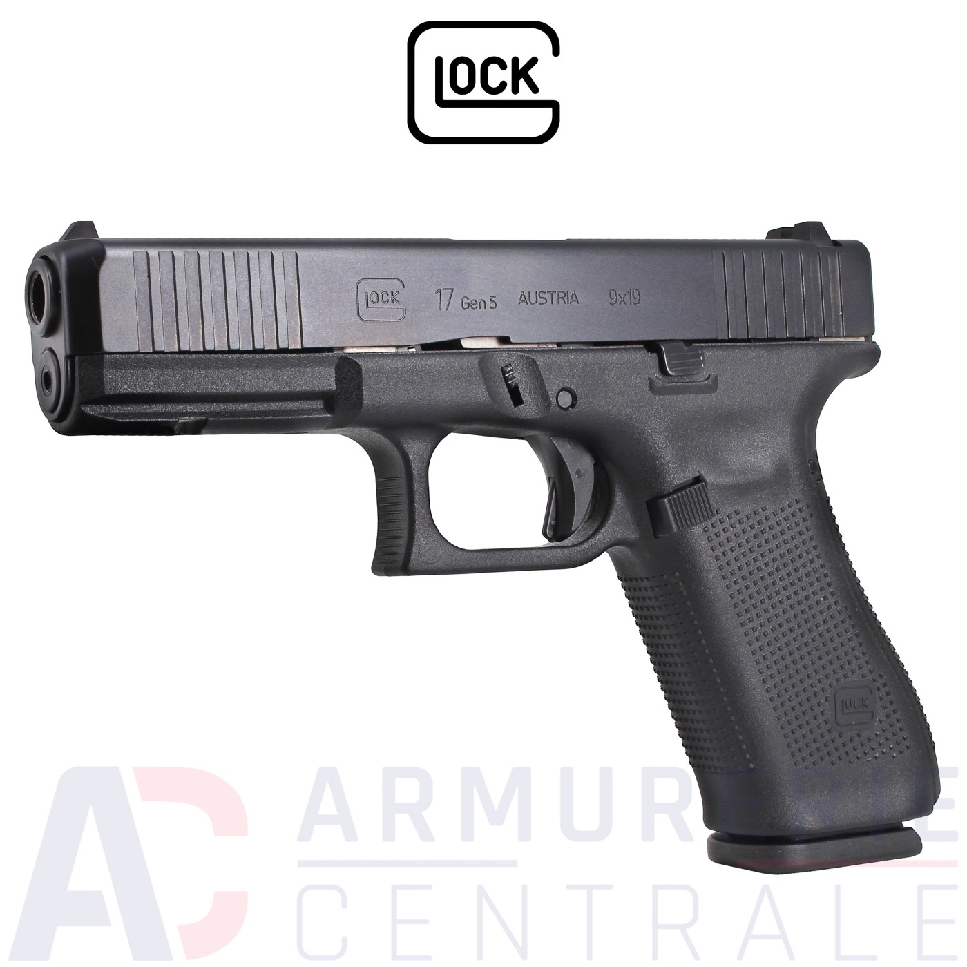 Pistolet semi automatique Glock 17 Gen 5 FS - 9x19 Pistolet semi automatique Glock 17 Gen 5 FS - 9x19