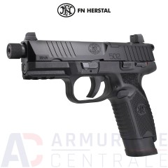 Pistolet FN Herstal 502 Tactical Black fileté - 22LR