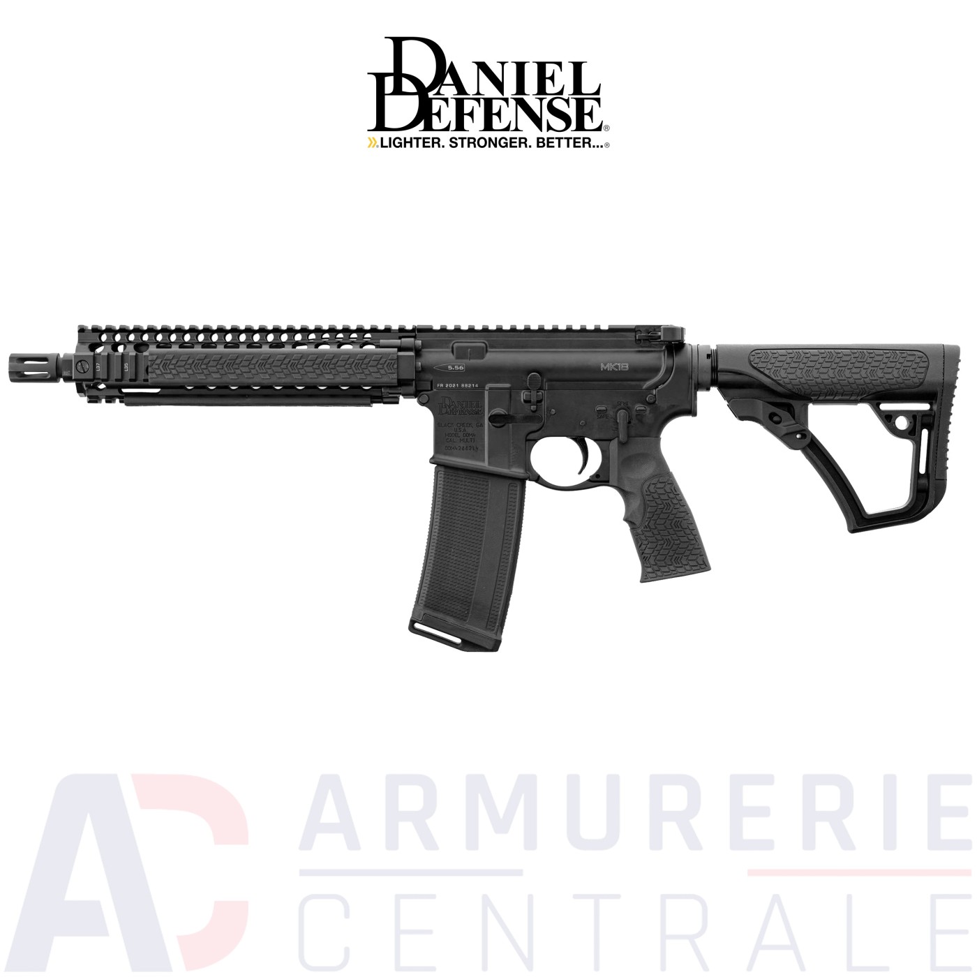 Carabine Daniel Defense MK18 canon 10.3" - 223 Remington Carabine Daniel Defense MK18 canon 10.3" - 223 Remington