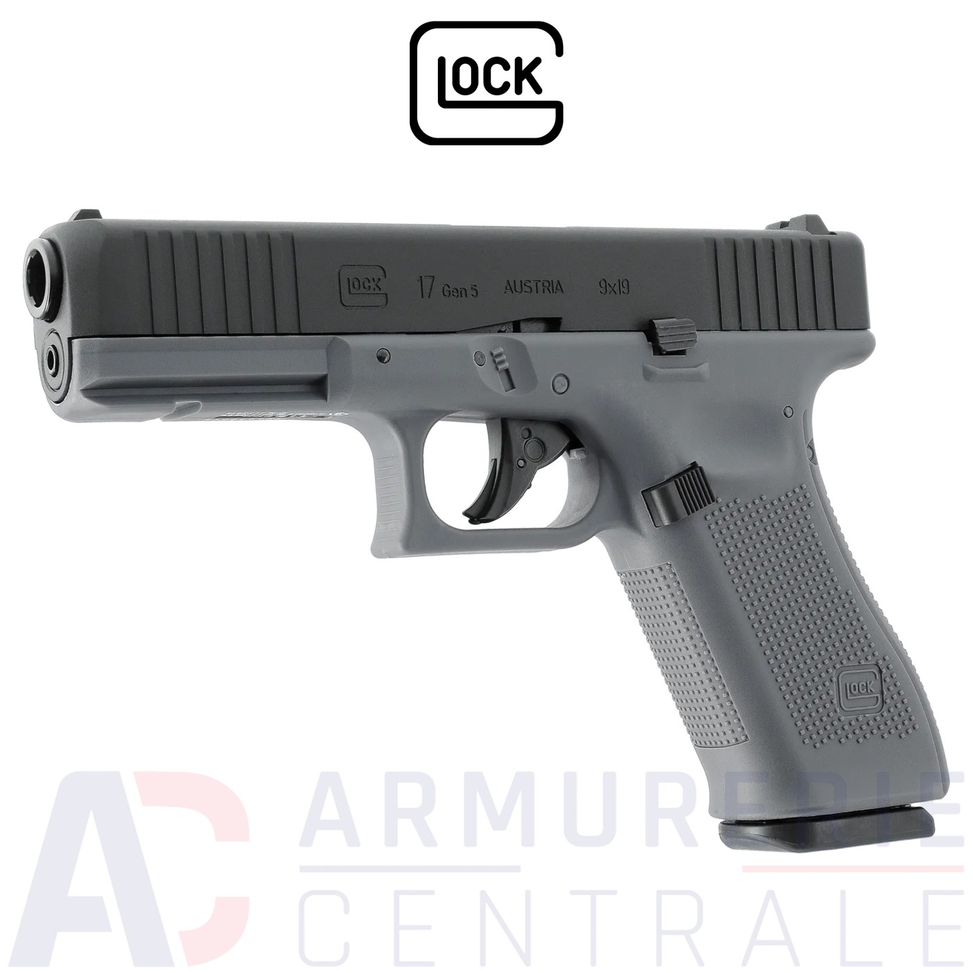 Umarex Glock 17 Gen 5 Tungstene Gray CO2 - 4.5mm (3 joules) Umarex Glock 17 Gen 5 Tungstene Gray CO2 - 4.5mm (3 joules)