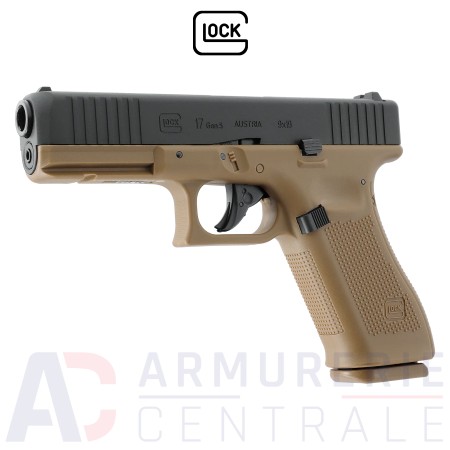 Pistolet Umarex Glock 17 Gen5 Coyote - 4.5mm (3 joules)