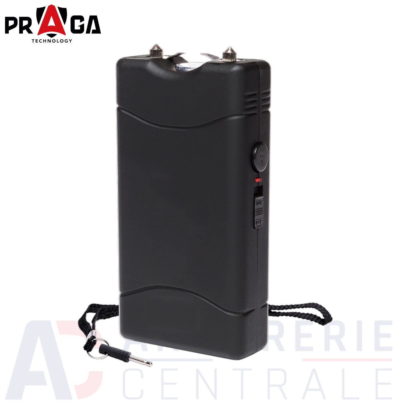 Shocker + lampe Praga Karo Black - 3 800 000 V Shocker + lampe Praga Karo Black - 3 800 000 V
