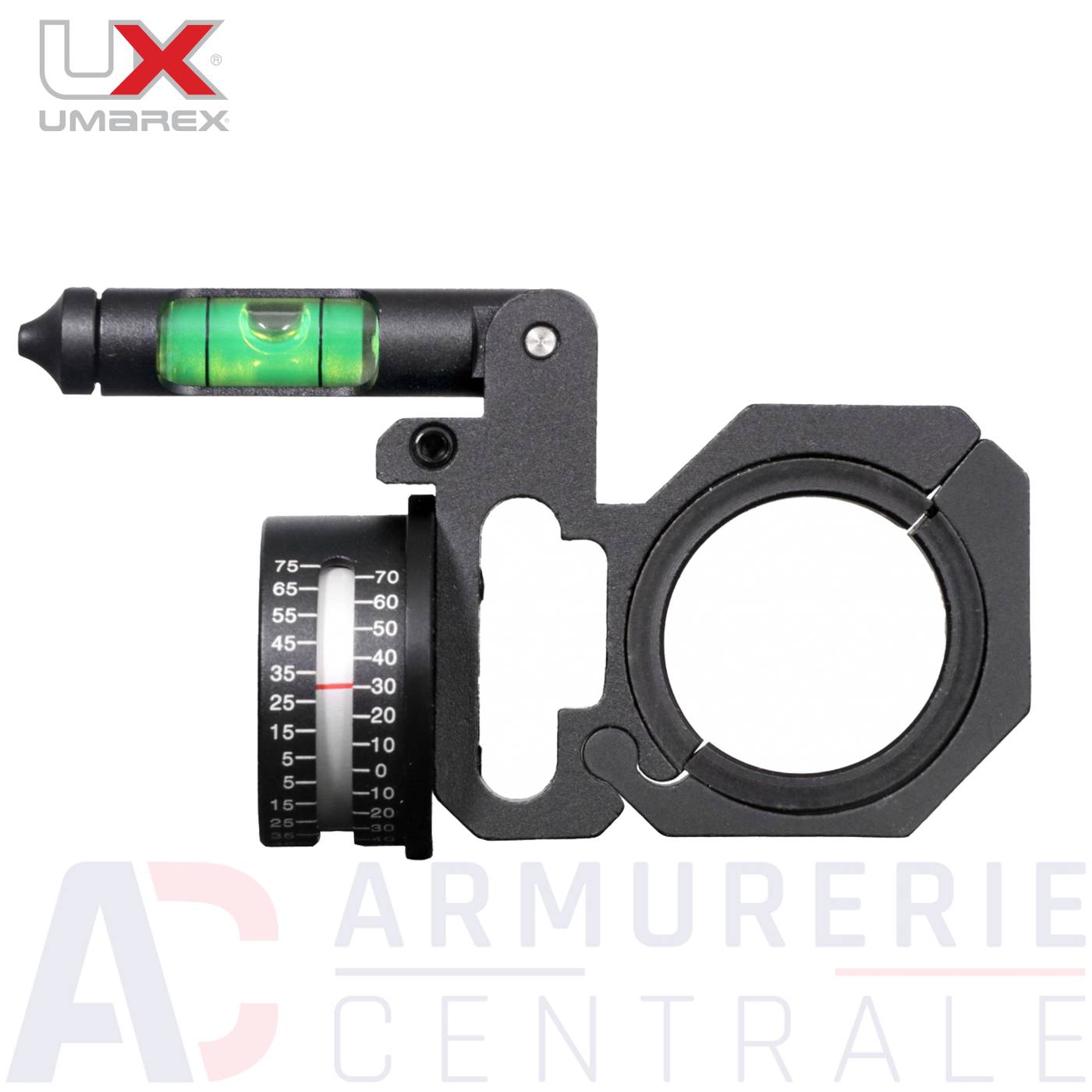 Inclinomètre Umarex Tiltshot pour lunette de 25,4 à 30 mm Inclinomètre Umarex Tiltshot pour lunette de 25,4 à 30 mm