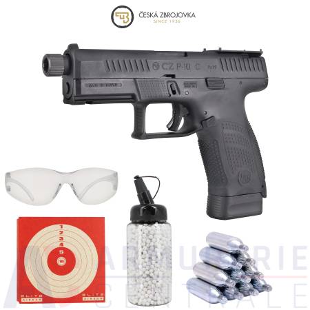 Réplique ASG CZ P-10C CO2 Airsoft - 6mm (1.05 joule)