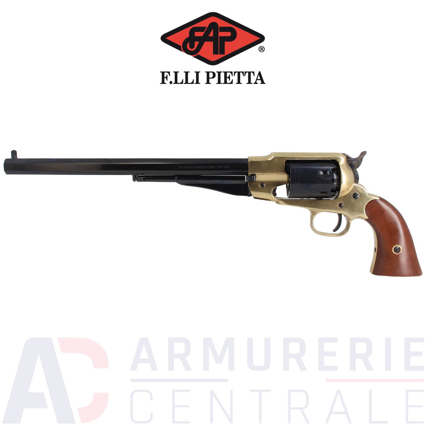 Revolver Pietta 1858 RM Buffalo Laiton 12" - .44PN